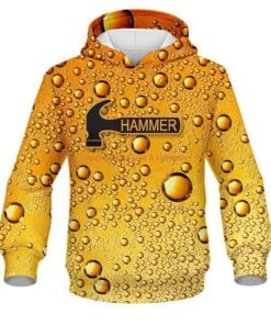 Hammer Beer Bubbles CoolWick Bowling Hoodie