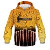 Hammer Beer Bottles CoolWick Bowling Hoodie