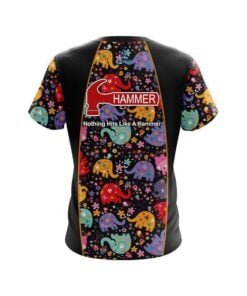 Alternative view of Hammer Elephant Love CoolWick Bowling Jersey