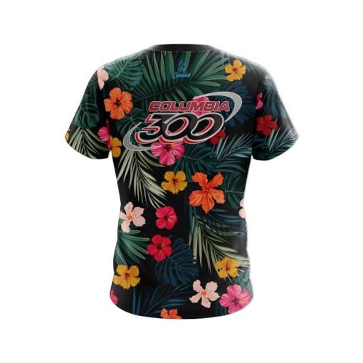 Columbia 300 Hello Tropics CoolWick Bowling Jersey - Image 2