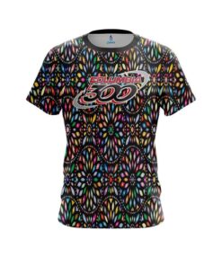 Columbia 300 Kaleidoscope Black CoolWick Bowling Jersey