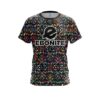 Ebonite Kaleidoscope Black CoolWick Bowling Jersey
