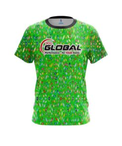 900 Global Kaleidoscope Lime CoolWick Bowling Jersey