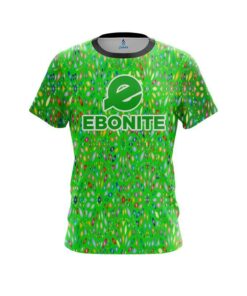 Ebonite Kaleidoscope Lime CoolWick Bowling Jersey