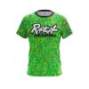 Radical Kaleidoscope Lime CoolWick Bowling Jersey