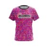 900 Global Kaleidoscope Pink CoolWick Bowling Jersey