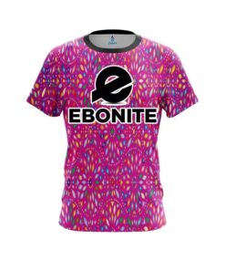 Ebonite Kaleidoscope Pink CoolWick Bowling Jersey