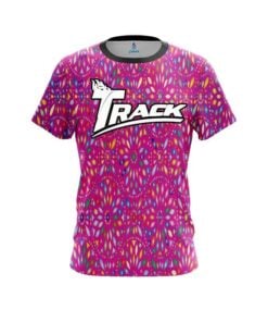 Track Kaleidoscope Pink CoolWick Bowling Jersey