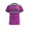 Brunswick Kaleidoscope Purple CoolWick Bowling Jersey