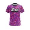 Radical Kaleidoscope Purple CoolWick Bowling Jersey