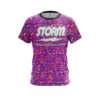 Storm Kaleidoscope Purple CoolWick Bowling Jersey