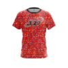Columbia 300 Kaleidoscope Red CoolWick Bowling Jersey