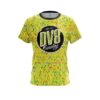 DV8 Kaleidoscope Yellow CoolWick Bowling Jersey