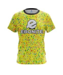 Ebonite Kaleidoscope Yellow CoolWick Bowling Jersey