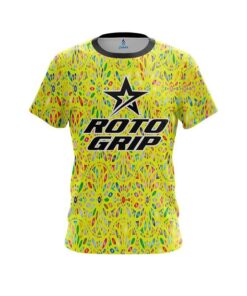 Roto Grip Kaleidoscope Yellow CoolWick Bowling Jersey
