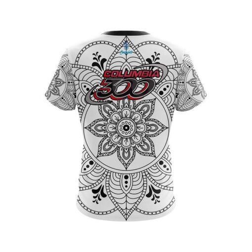 Columbia 300 Mandala Pedal CoolWick Bowling Jersey - Image 2