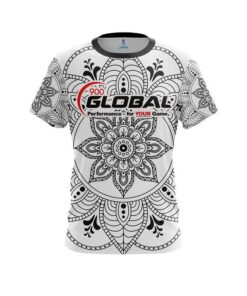900 Global Mandala Pedal CoolWick Bowling Jersey