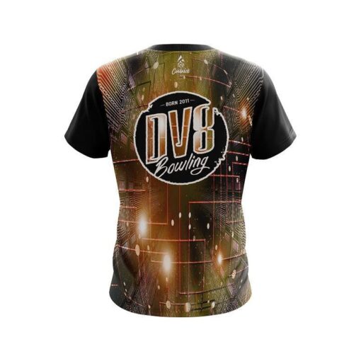DV8 Motherboard Rust CoolWick Bowling Jersey - Image 2