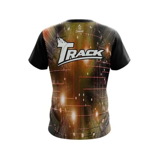 Track Motherboard Rust CoolWick Bowling Jersey - Image 2