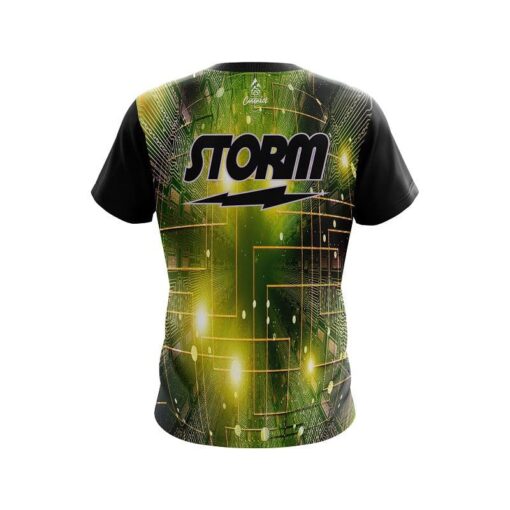 Storm Motherboard Sunburst CoolWick Bowling Jersey - Image 2