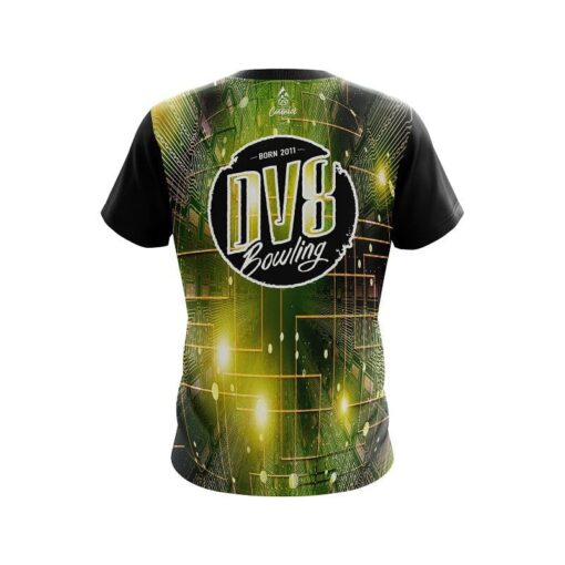 DV8 Motherboard Sunburst CoolWick Bowling Jersey - Image 2