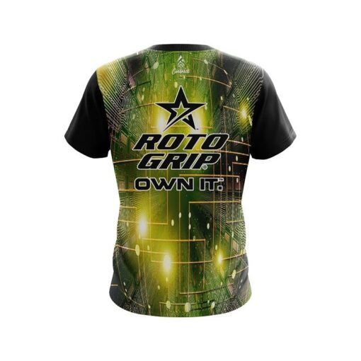 Roto Grip Motherboard Sunburst CoolWick Bowling Jersey - Image 2