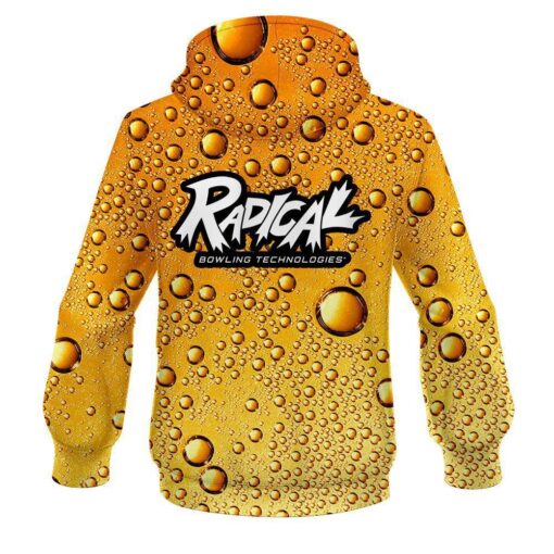 Radical Beer Bubbles CoolWick Bowling Hoodie - Image 2