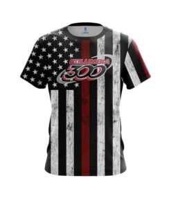 Columbia 300 Red Line CoolWick Bowling Jersey