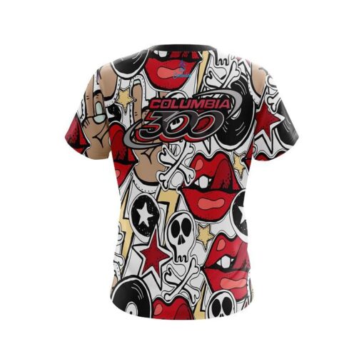 Columbia 300 Rock Star CoolWick Bowling Jersey - Image 2