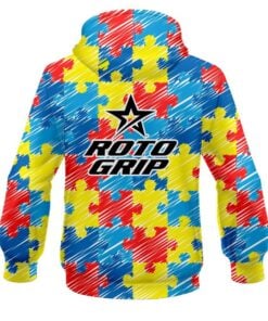 Alternative view of Roto Grip Autism Awareness CoolWick Bowling Hoodie