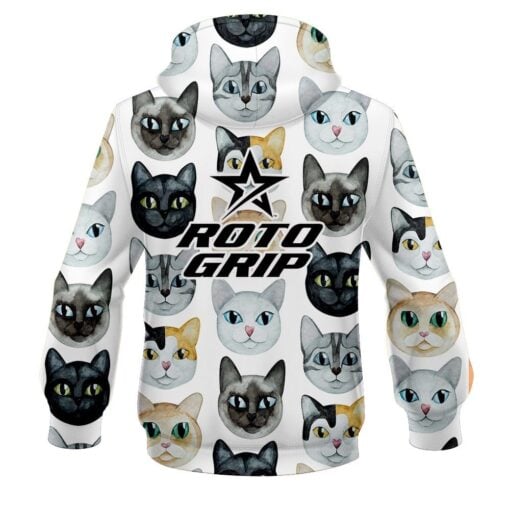 Roto Grip Kitty Kats CoolWick Bowling Hoodie - Image 2