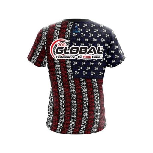 900 Global Spirits CoolWick Bowling Jersey - Image 2