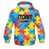 Storm Autism Awareness CoolWick Bowling Hoodie