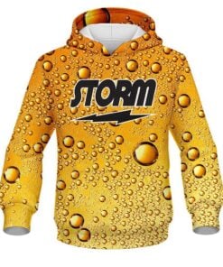 Storm Beer Bubbles CoolWick Bowling Hoodie