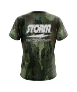 Alternative view of Storm Camouflage CoolWick Bowling Jersey