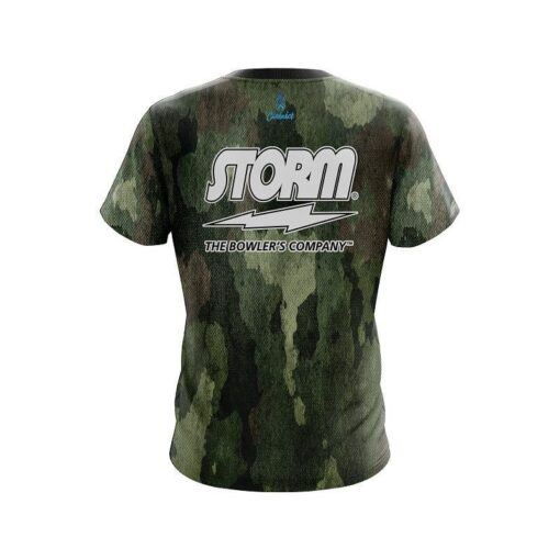 Storm Camouflage CoolWick Bowling Jersey - Image 2