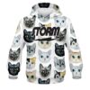 Storm Kitty Kats CoolWick Bowling Hoodie