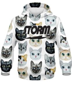 Storm Kitty Kats CoolWick Bowling Hoodie