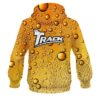 Track Beer Bubbles CoolWick Bowling Hoodie - Image 2