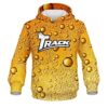 Track Beer Bubbles CoolWick Bowling Hoodie