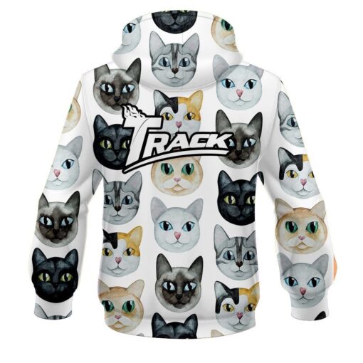 Track Kitty Kats CoolWick Bowling Hoodie - Image 2