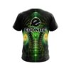 Ebonite Vortex Green CoolWick Bowling Jersey - Image 2