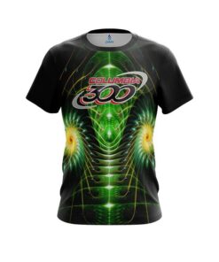 Columbia 300 Vortex Green CoolWick Bowling Jersey