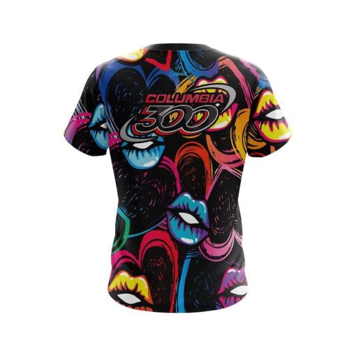Columbia 300 XOXO CoolWick Bowling Jersey - Image 2