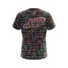 Columbia 300 Kaleidoscope Black CoolWick Bowling Jersey - Image 2