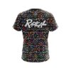 Radical Kaleidoscope Black CoolWick Bowling Jersey - Image 2