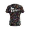 Track Kaleidoscope Black CoolWick Bowling Jersey - Image 2