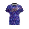 Columbia 300 Kaleidoscope Blue CoolWick Bowling Jersey