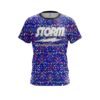 Storm Kaleidoscope Blue CoolWick Bowling Jersey