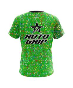 Alternative view of Roto Grip Kaleidoscope Lime CoolWick Bowling Jersey